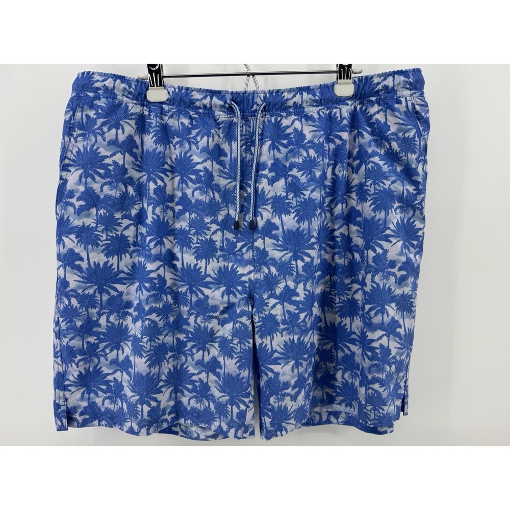 Peter Millar Seaside‎ Collection Swim Trunks Mens XXL Palm Tree  Beach Preppy